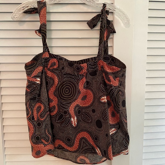 Anthropologie tie strap top - Picture 3 of 4